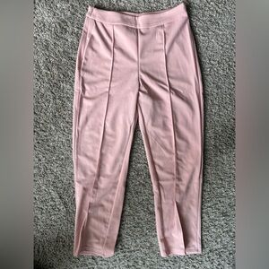 SHEIN Soft Pink Dress Pants